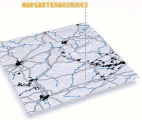 3d view of Hargarten-aux-Mines