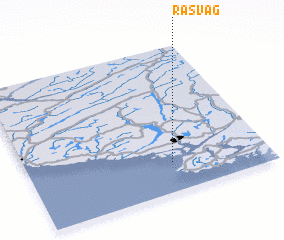 3d view of Rasvåg