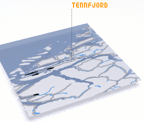 3d view of Tennfjord