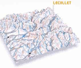 3d view of Le Collet