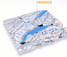 3d view of Provence