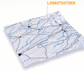 3d view of Le Haut-du-Them