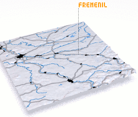 3d view of Fréménil