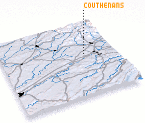 3d view of Couthenans