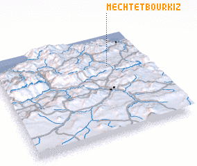 3d view of Mechtet Bou Rkîz