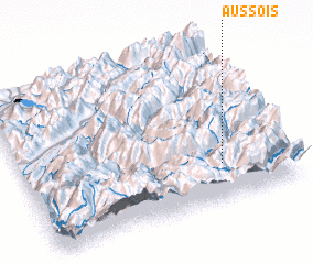 3d view of Aussois