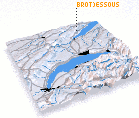 3d view of Brot-Dessous