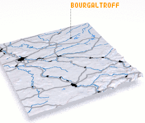 3d view of Bourgaltroff