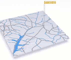 3d view of Dakoro