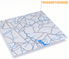 3d view of Tougour Tougour