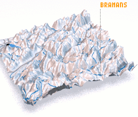 3d view of Bramans