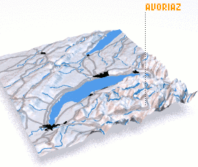 3d view of Avoriaz