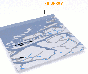 3d view of Rindarøy