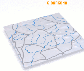 3d view of Gidan Goma