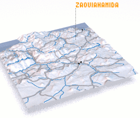 3d view of Zaouia Hamîda