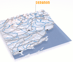 3d view of Séranon