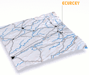 3d view of Écurcey