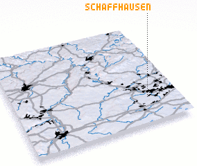 3d view of Schaffhausen