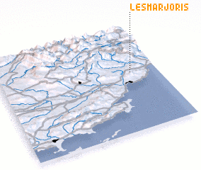 3d view of Les Marjoris