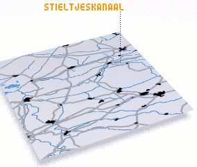 3d view of Stieltjeskanaal