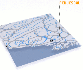 3d view of Fedjesdal