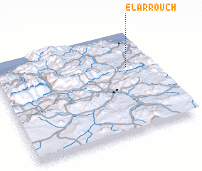 3d view of El Arrouch