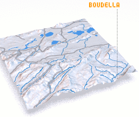 3d view of Boudella