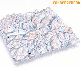 3d view of Combe-Brémond