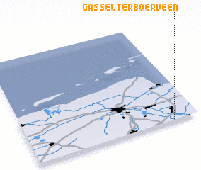 3d view of Gasselterboerveen