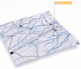 3d view of Sevenans