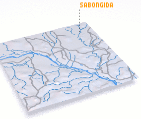 3d view of Sabon Gida