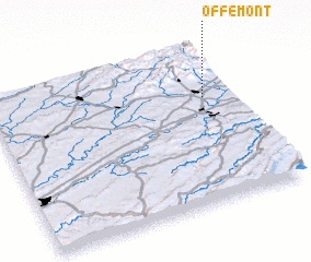 3d view of Offemont