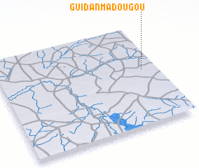 3d view of Guidan Madougou