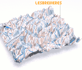 3d view of Les Brévières