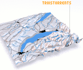 3d view of Troistorrents