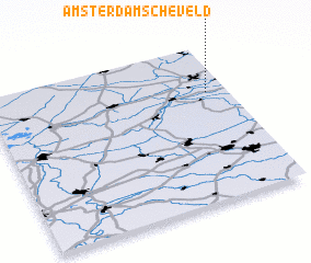 3d view of Amsterdamscheveld