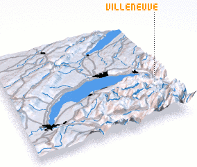 3d view of Villeneuve