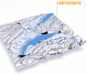 3d view of Châtonnaye