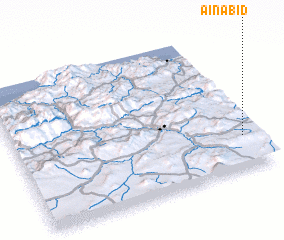 3d view of ʼAïn Abid