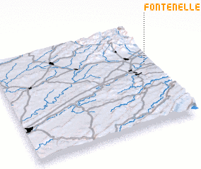 3d view of Fontenelle