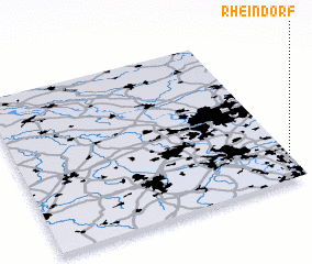 3d view of Rheindorf