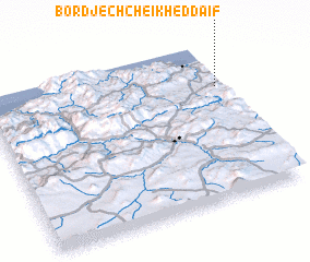 3d view of Bordj ech Cheikh ed Daïf