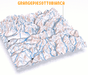 3d view of Grange Pie sotto Bianca