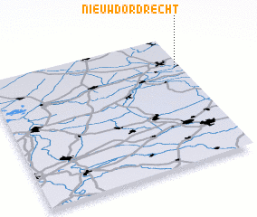 3d view of Nieuw-Dordrecht