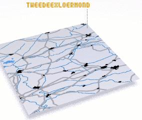 3d view of Tweede Exloërmond