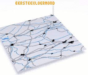 3d view of Eerste Exloërmond