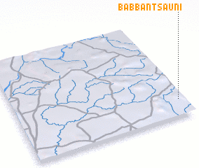 3d view of Babban Tsauni