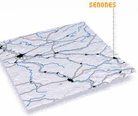 3d view of Senones