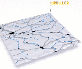 3d view of Kirviller