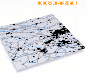 3d view of Niederschwarzbach